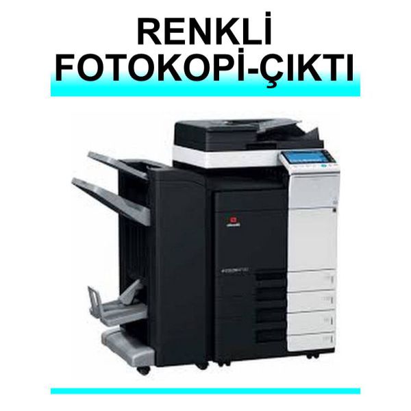 Renkli Fotokopi Ve Çıktı